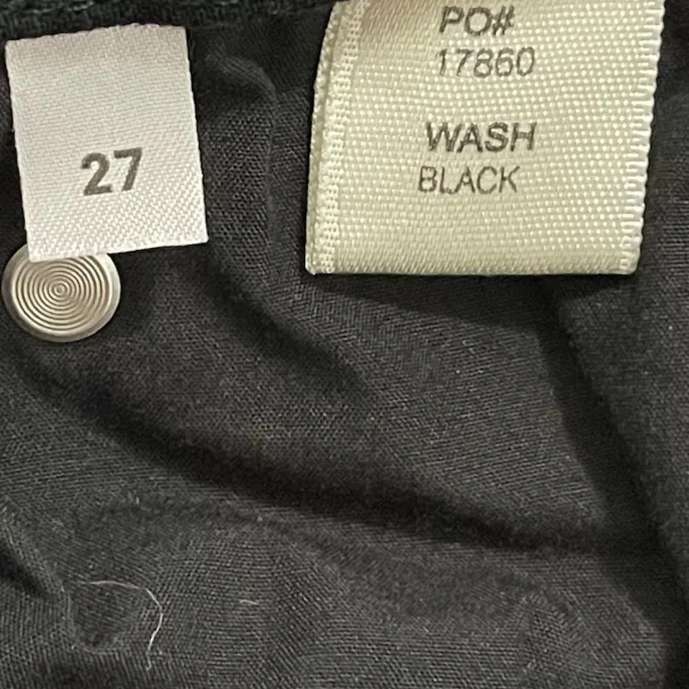 REFORMATION Black Denim JEANS Size: 27 - Picture 3 of 5